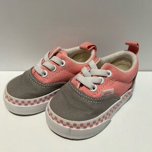 Vans Kids Sneakers in Pink and Gray
